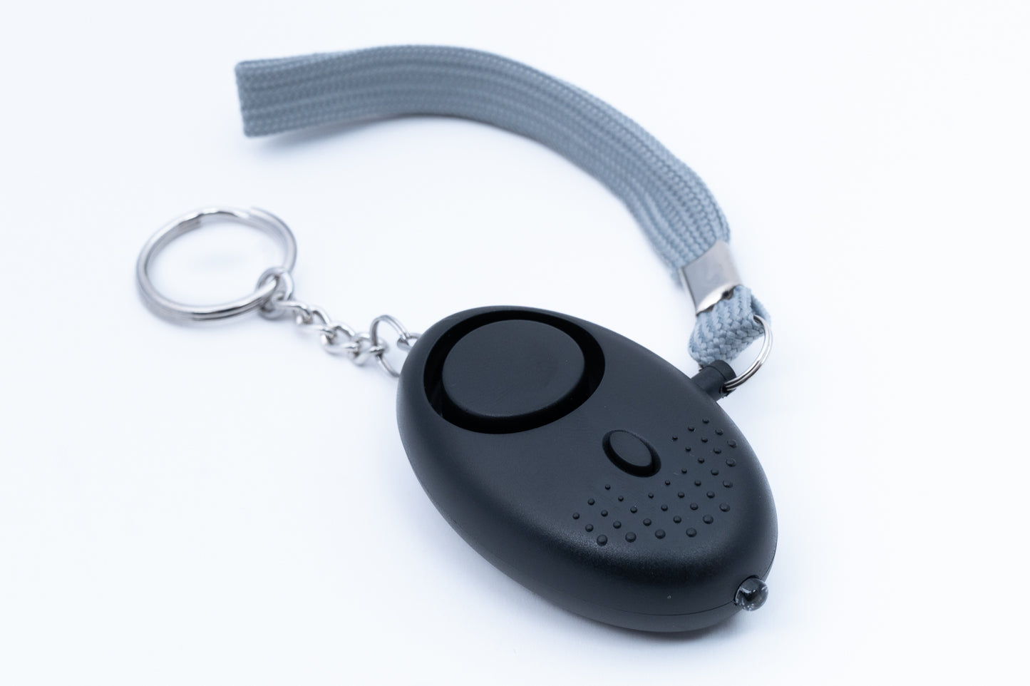 Torch and Alarm keychain