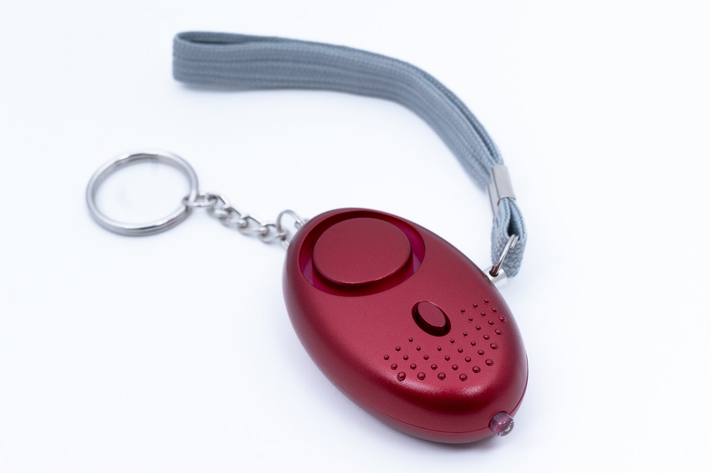 Torch and Alarm keychain