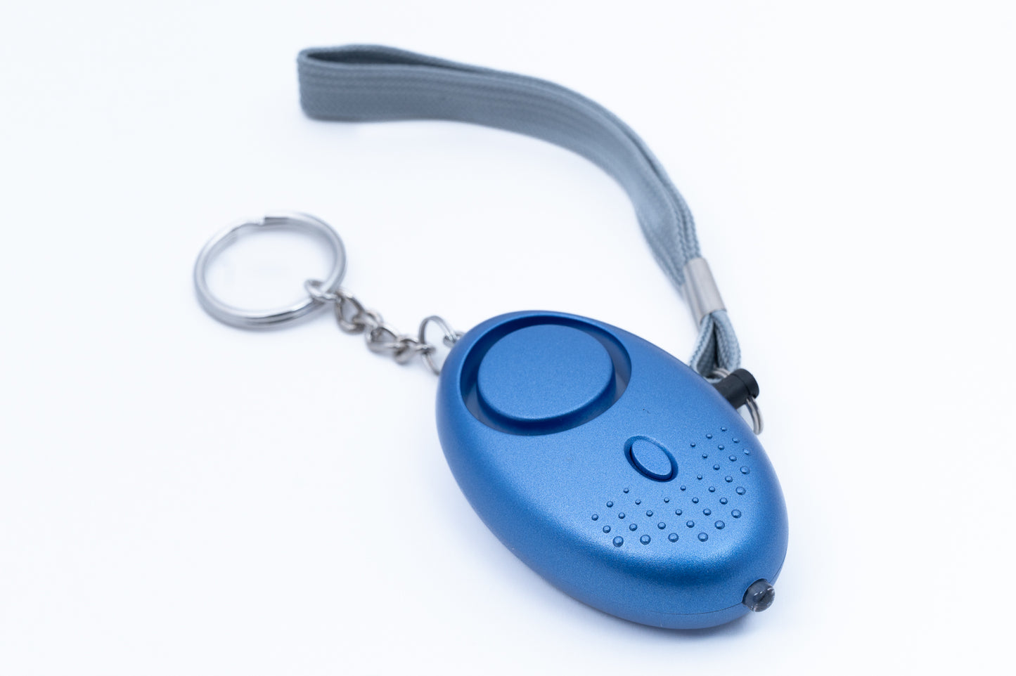 Torch and Alarm keychain