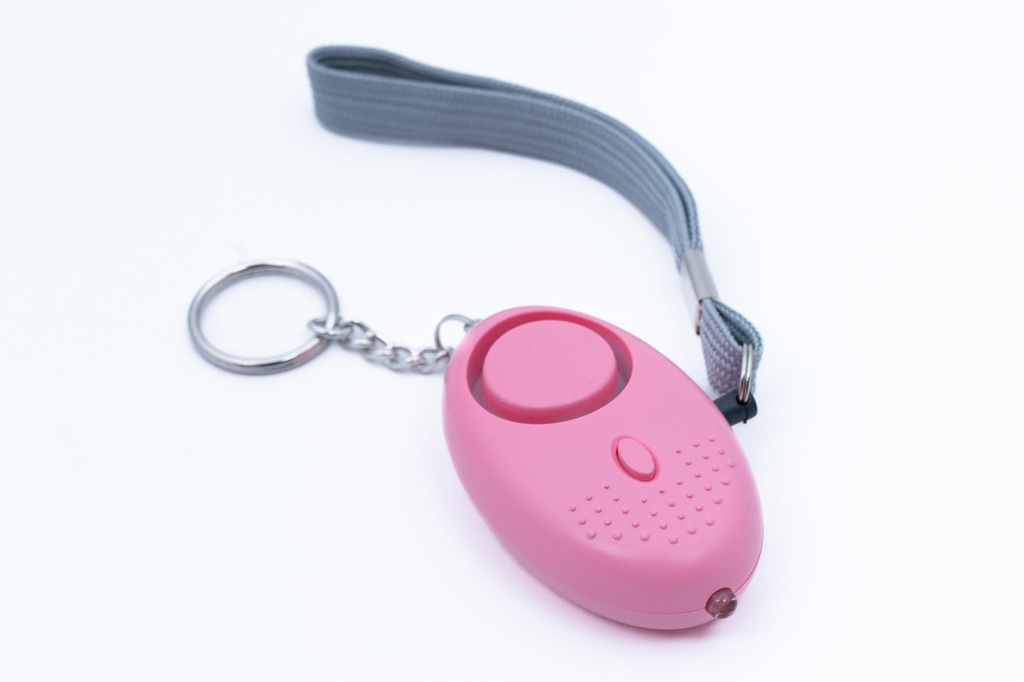 Torch and Alarm keychain