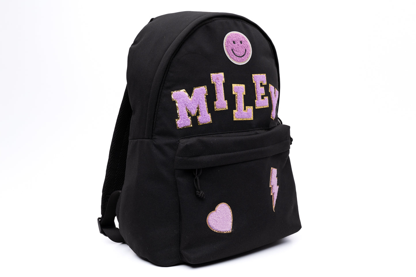 Kids Designer Back Pack Black